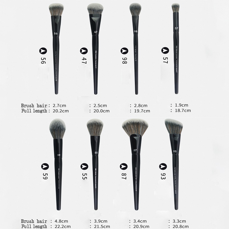 Set 16 cọ trang điểm Sephora siêu mịn mượt dành cho người mới bắt đầu