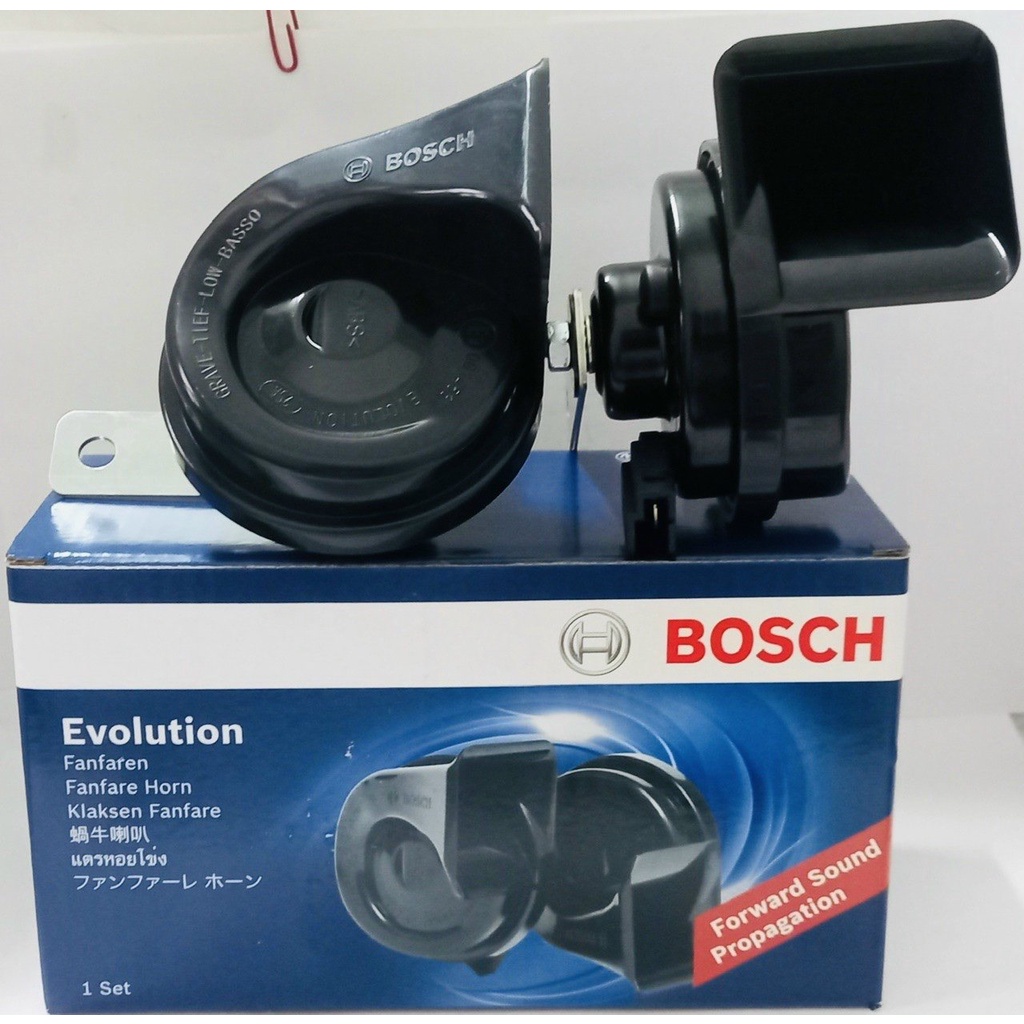 Còi sên Bosch 1 rắc 12V cho xe còi zin dùng 1 rắc 0986AH0217