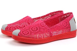 Giày Slip on Ren