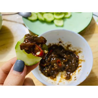 Ba Rọi Xào Mắm Ruốc