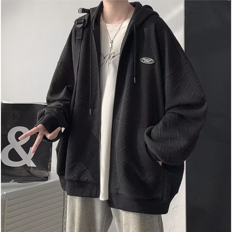 Áo Hoodie Simple Dáng Rộng In Chữ Đơn Giản Thời Trang Hàn Quốc Cho Nam áo hoodie Big Size nam nữ hoodie nữ form rộng