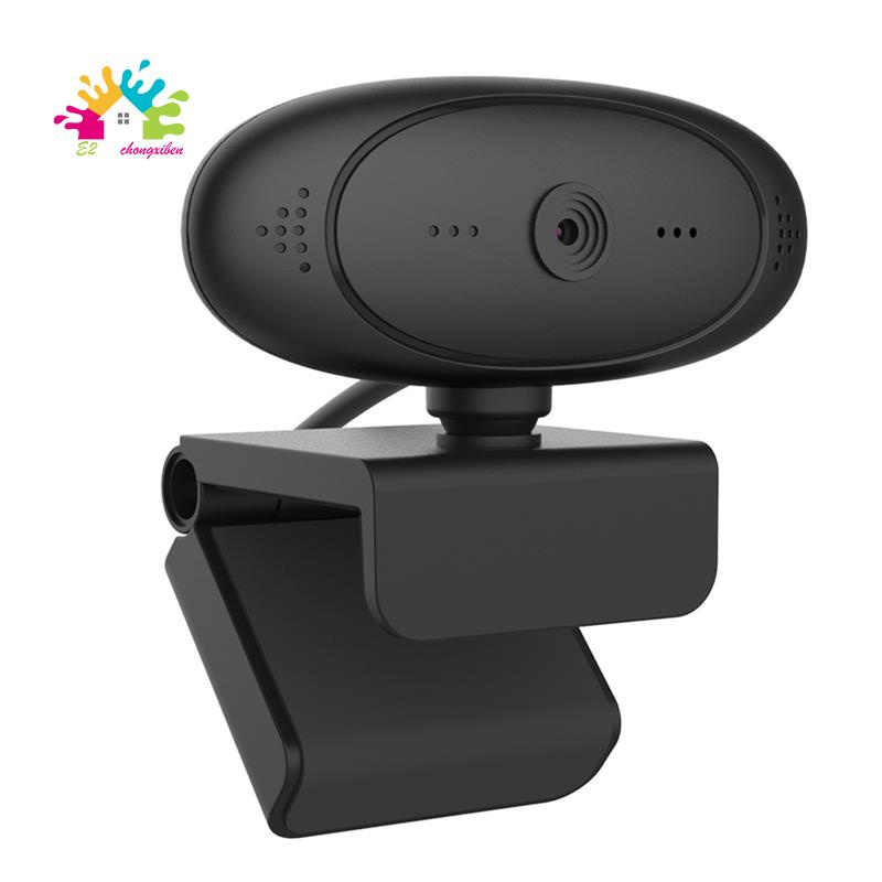 Webcam Hd 1080p Kèm Micro Có Thể Xoay Cho Máy Tính