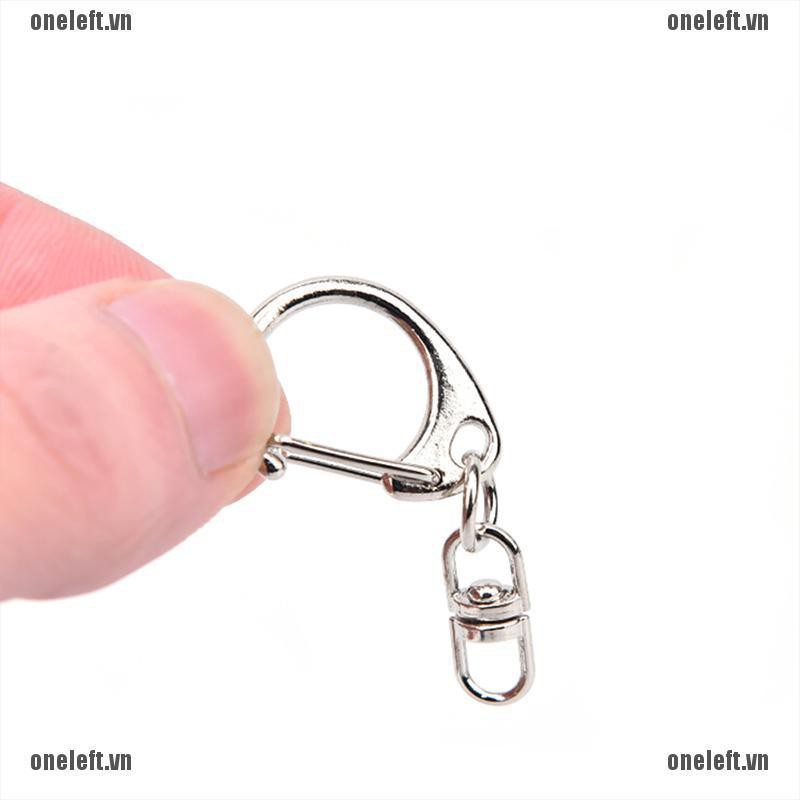 Bộ 10 cái móc khóa mạ bạc