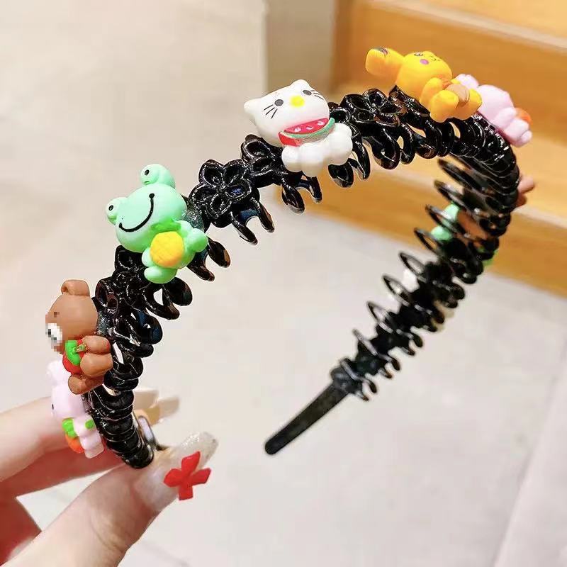 Băng đô chống trượt họa tiết hoạt hình cho bé