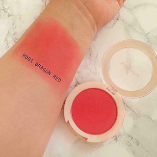 Phấn má hồng mịn da Seammul Single Blusher Hàn Quốc 7g RD01- Màu đỏ