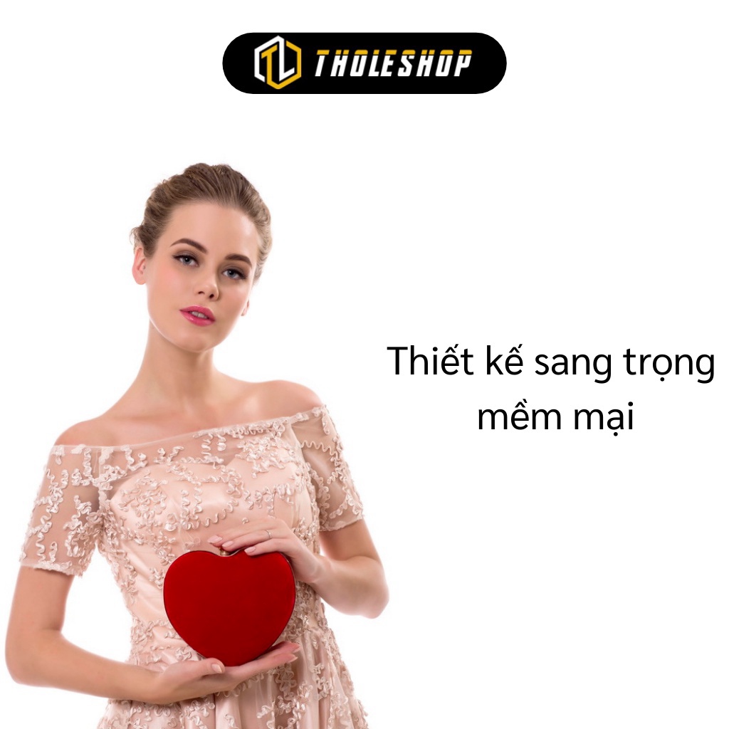 Túi Xách Đeo Chéo GIGAHOME Túi Cầm Tay Hình Trái Tim Xinh xắn Cho Nữ Thích Hợp Đi Tiệc 8304