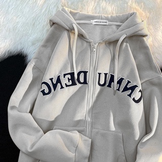 [RẺ VÔ ĐỊCH] Áo Khoác Nỉ Cnmu Unisex-Thun kiểu form rộng tay bồng in chữ vintage 3158 đường phố hàn quốc | BigBuy360 - bigbuy360.vn