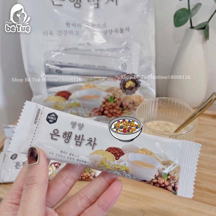 Bột ngũ cốc hạnh nhân hạt dẻ Dongil Hàn Quốc