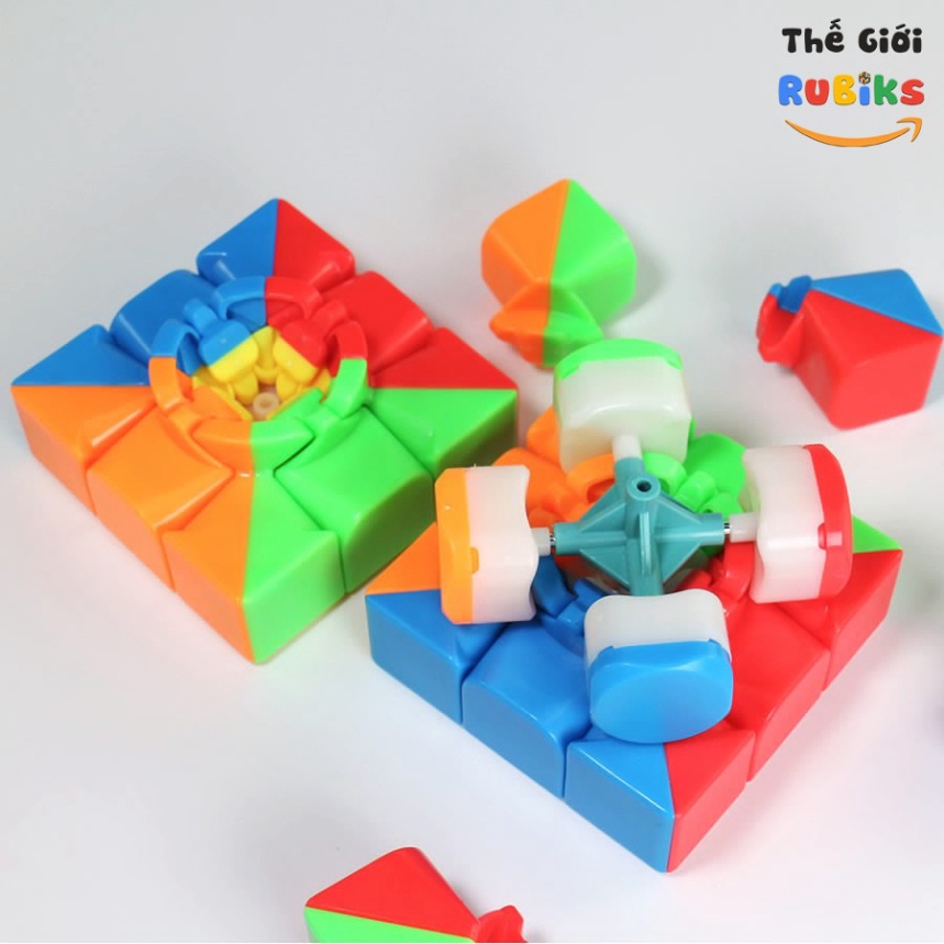 Rubik 3x3 MoYu MeiLong 3 / 3C Stickerless MofangJaoshi / Rubik's Cube 3 Tầng