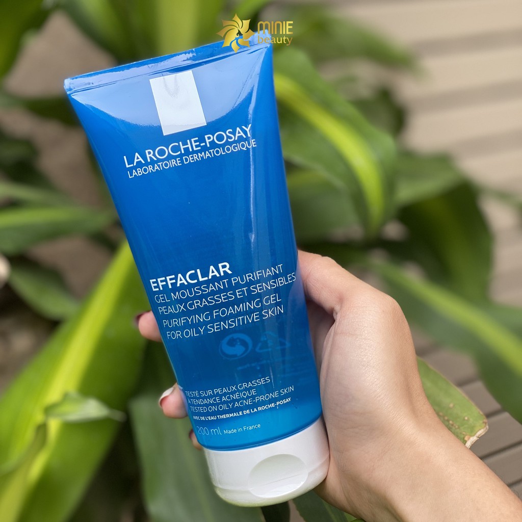 [CHÍNH HÃNG]Gel rửa mặt tạo bọt làm sạch da dành cho da dầu nhạy cảm La Roche-Posay Effaclar Purifying Foaming Gel 200ml | BigBuy360 - bigbuy360.vn