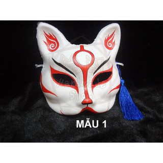 [ẢNH THẬT] Mặt nạ cáo đã vẽ cosplay , halloween