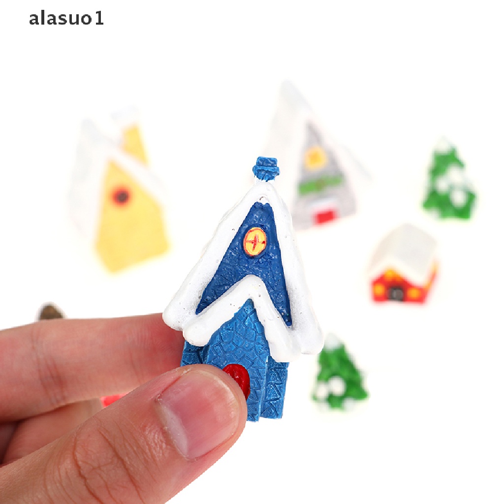 [alasuo1] Mô Hình Búp Bê Giáng Sinh Bằng Gỗ Mini Hình Thiên Thần Thiên Thần Trang Trí Nhà Búp Bê [VN]