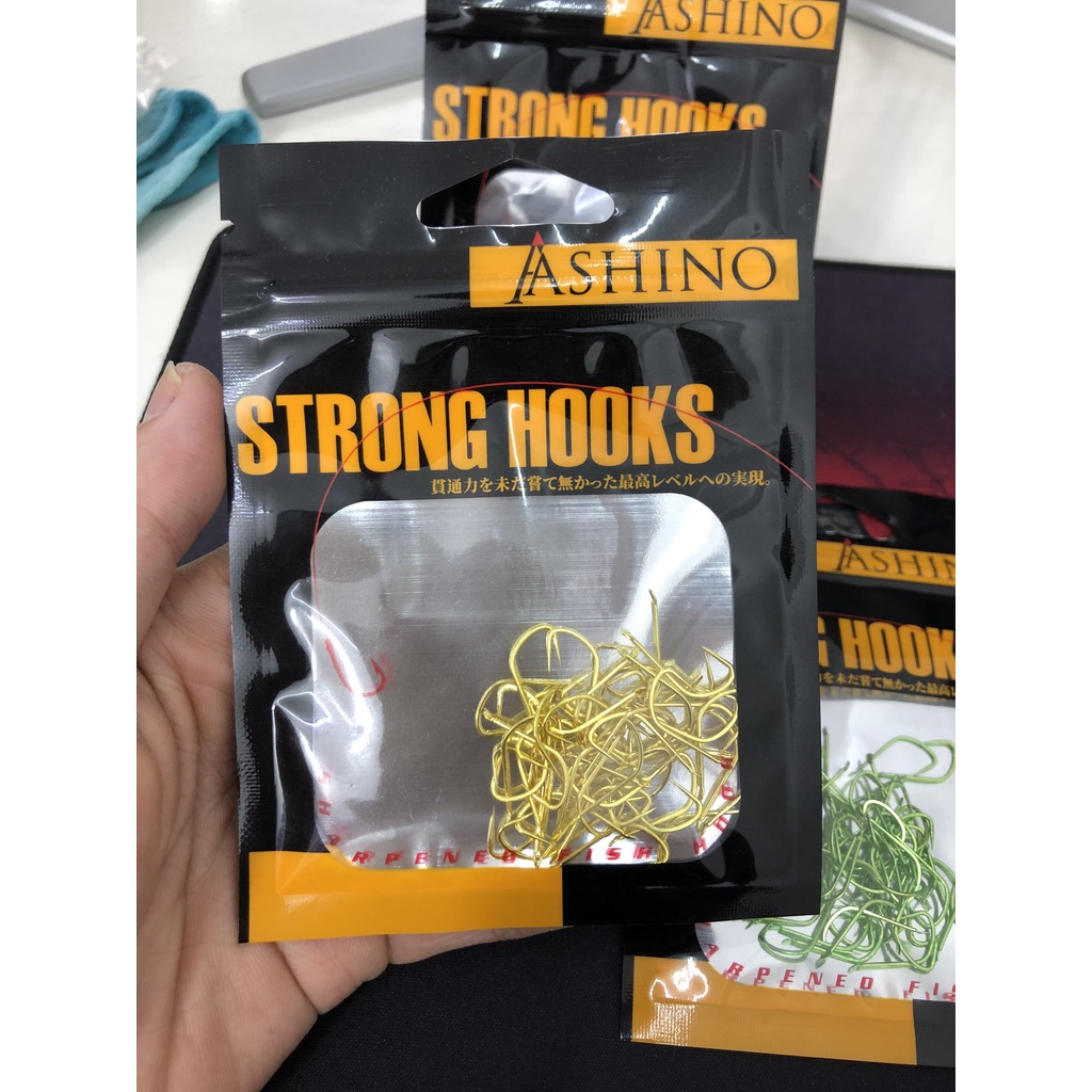 Lưỡi Câu Cá Không Ngạnh Ashino Strong Hooks