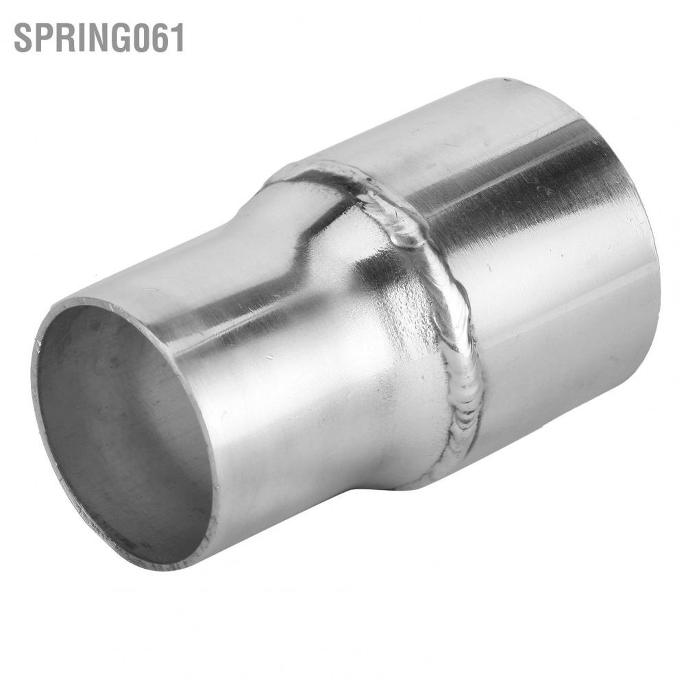 Spring061 Universal Exhaust Tip Adapter Coupling Connector Reducer Pipe Aluminum 2.5in OD to 2in