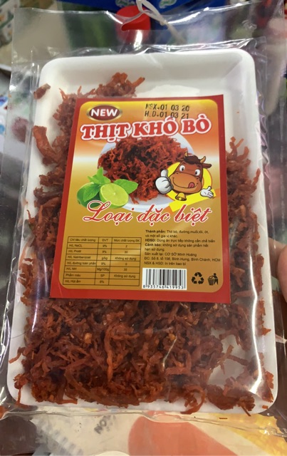 Thịt Bò Khô/Gà Khô Khay 100g | BigBuy360 - bigbuy360.vn