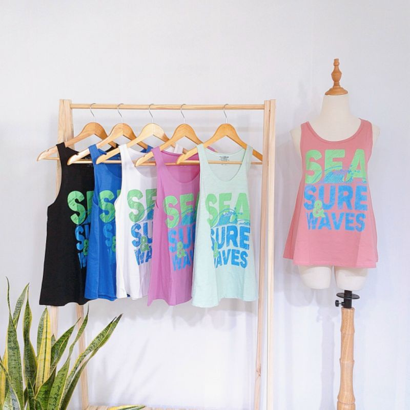 [ Hình shop tự chụp] Áo thun ba lỗ đơn giản trẻ trung | BigBuy360 - bigbuy360.vn