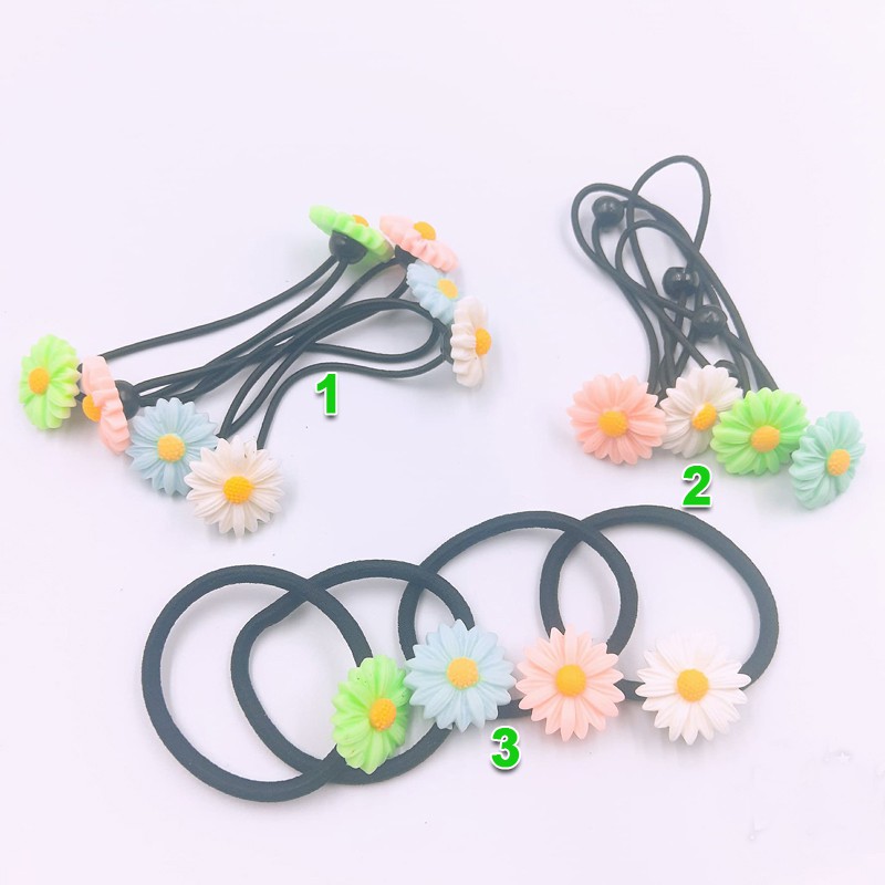 XẢ KHO _ Buộc Tóc Hoa Cúc Đẹp