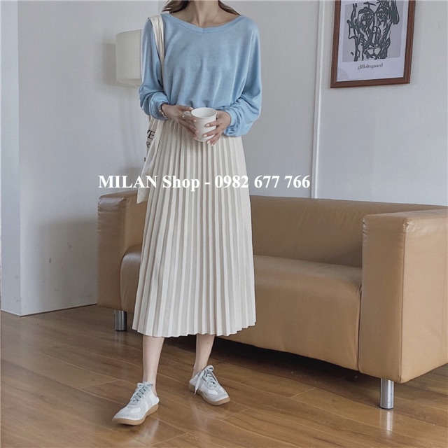 Chân váy xếp lynhiều màu mới lạ | BigBuy360 - bigbuy360.vn