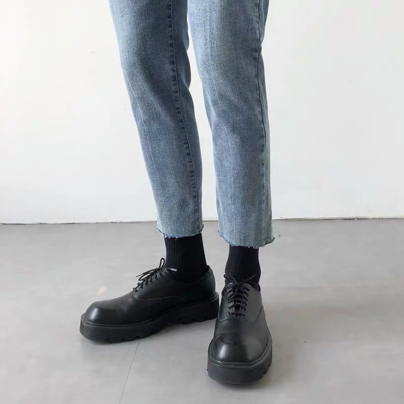 QUẦN JEANS SKINNY CO DÃN XANH TRƠN
