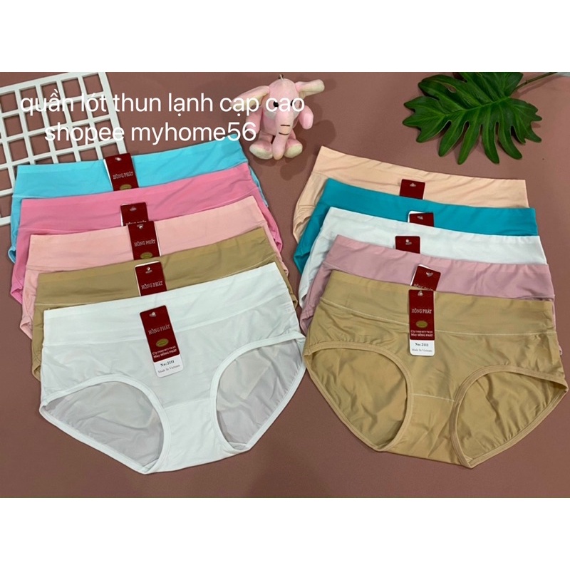 Quần lót thun lạnh cạp cao siêu mát 3320