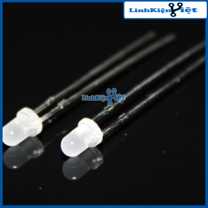 Gói 100 Con Led Đục 3mm