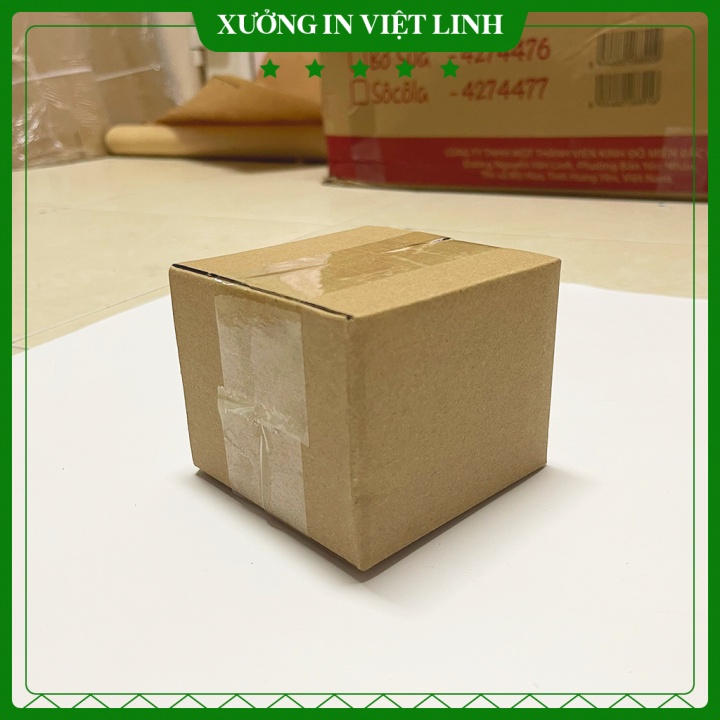 Hộp 10x10x8 Hộp Carton Đóng Hàng, Hộp Cod