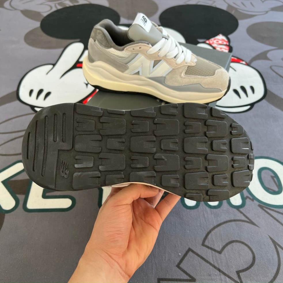 GIÀY THỂ THAO SNEAKER CAO CẤP NB 57/40 GREY RAY BẢN CAO CẤP NAM NỮ ẢNH THẬT+FREESHIP