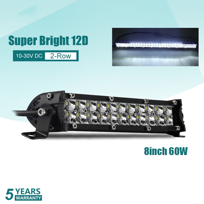 Thanh đèn LED BLALION 20/15/8inch 12V 24V 90000LM 6000K thích hợp cho xe Jeep SUV