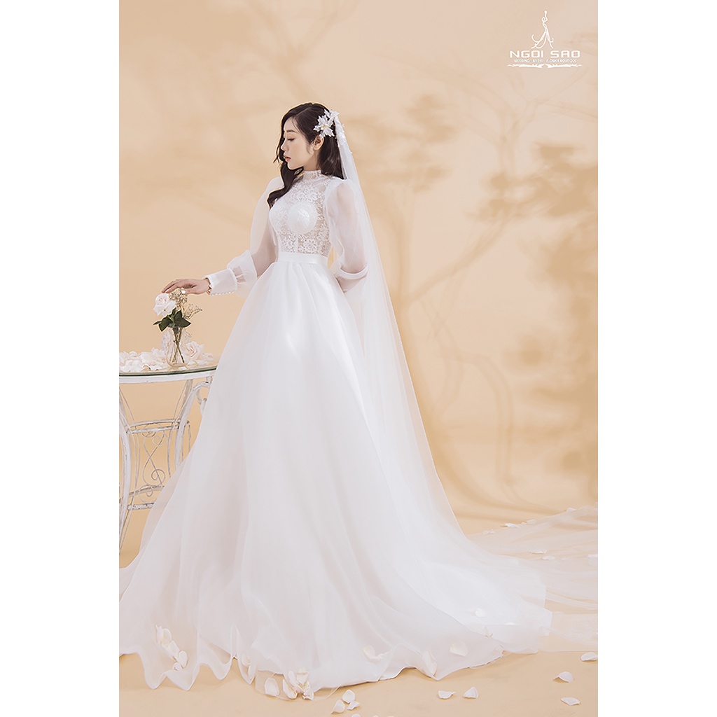 Váy cưới thiết kế Akina Luxury AC04