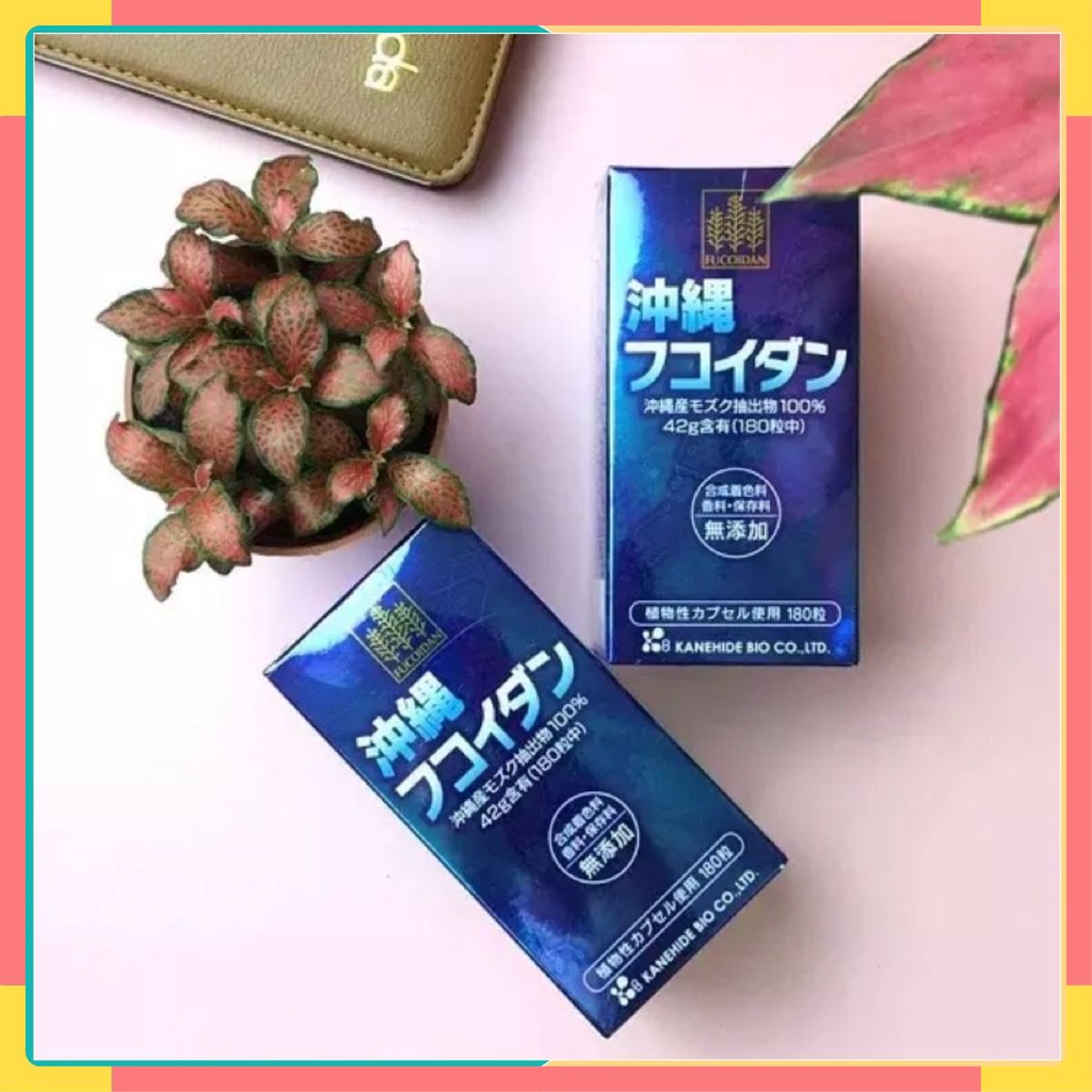 Viên uống tảo Okinawa FUKOIDAN xanh 180 viên-   Nhật Bản