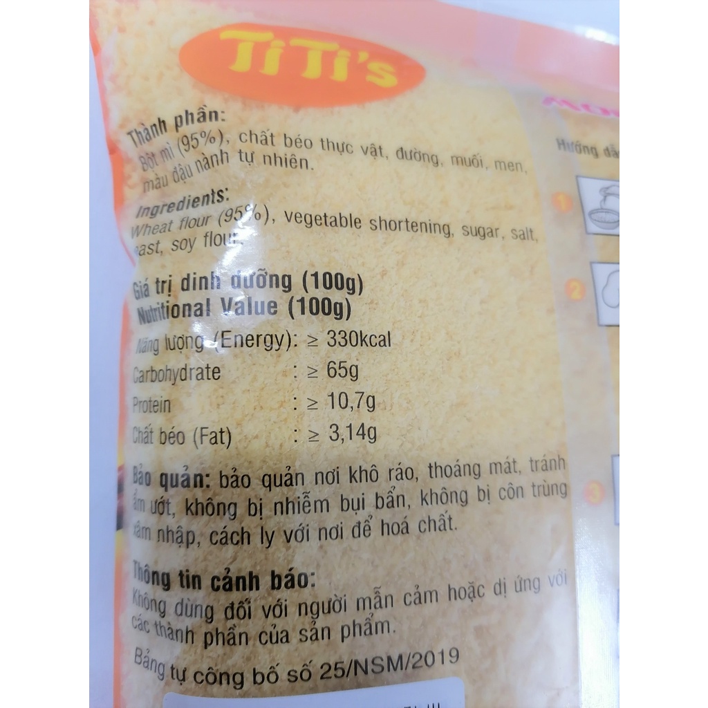 [200g] BỘT CHIÊN XÙ [Thailand] TITI’S Bread Crumbs (nsm-hk)