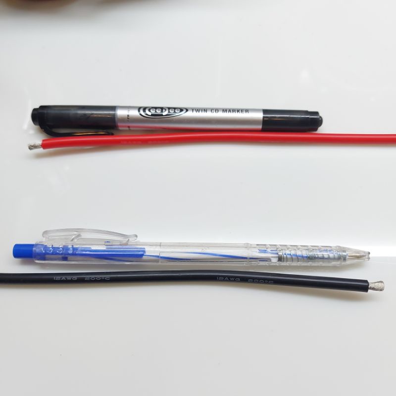 - Dây Silicone 12 AWG chống cháy 12AWG chịu nhiệt - siêu dẻo siêu mềm chịu tải 30A dây dài liên tục cho pin lipo
