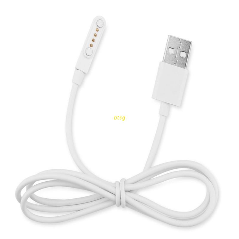 Dây Cáp Sạc Đồng Hồ Thông Minh USB Sạc Pin 4 Pin Từ Tính
