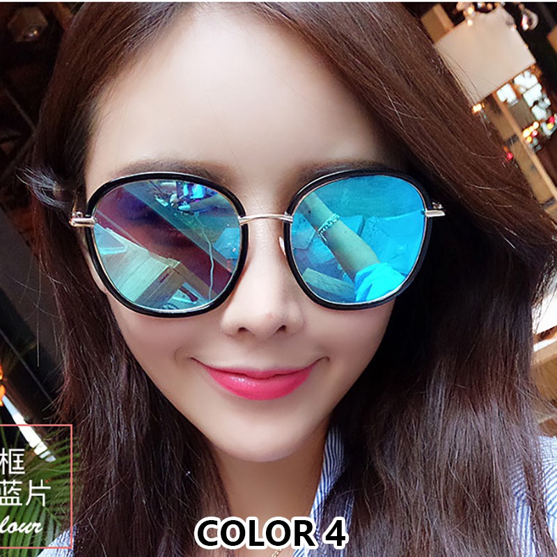 Mắt kính thời trang chống tia UV400 phong cách Hàn Quốc cho nữ