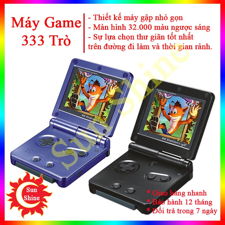 Máy Chơi Game Mini Cầm Tay 333 Trò Chơi Điện Tử