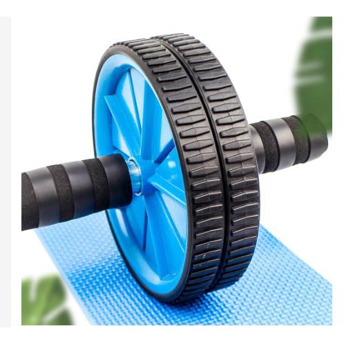 Con lăn tập bụng AB Wheel chất lượng cao + Thảm lót đầu gối