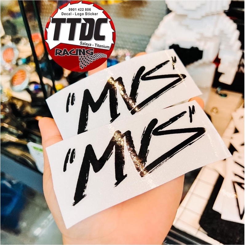Tem Logo Sticker Mvs ✌
