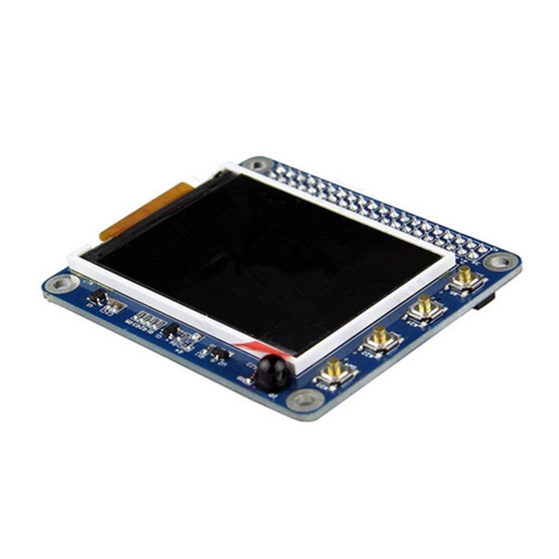 Màn hình LCD Raspberry Pi 2 3 3B / 2B / B + 2.2 "Màn hình LCD HAT w / Nút Cảm biến hồng ngoại