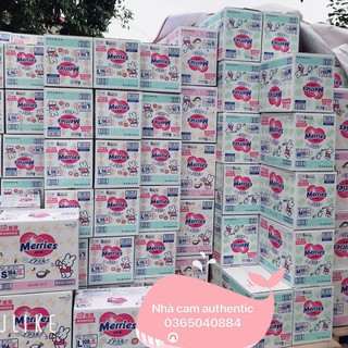 Bỉm Merries Dán/Quần Cộng Miếng (Nội Địa Nhật) SIZE NB96/S88/M64/L50/XL44/XXL28