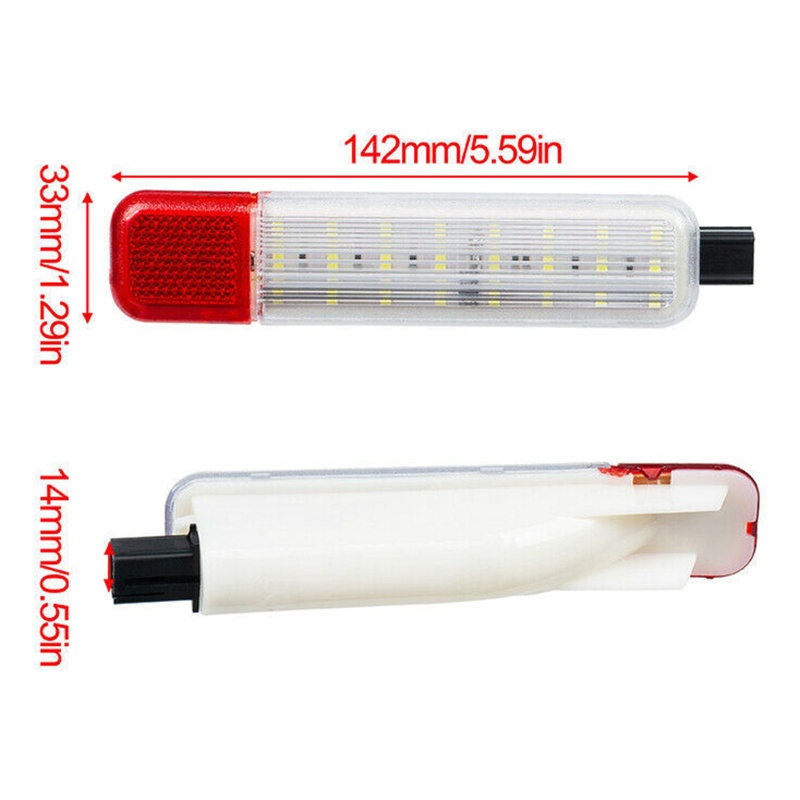 2 Đèn LED Gắn Cửa Xe Hơi Silverado Suburban 1995-2007