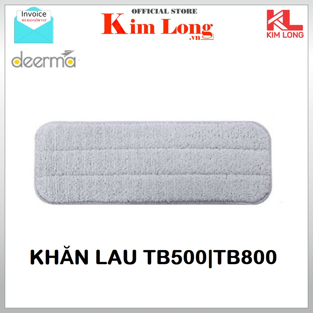 Khăn | giẻ | miếng lau TB500 | TB800 Xiaomi Deerma Water Spray Mop ( Thay thế) - Chính hãng