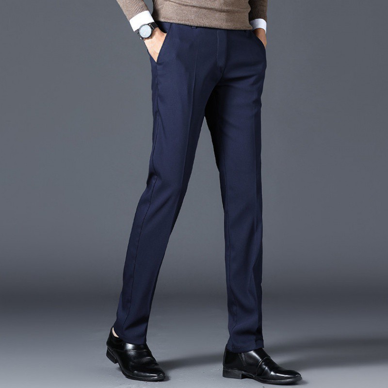 ROLY Quần âu nam ống côn cho dân công sở, Quần tây nam kiểu dáng ôm trẻ trung năng động chất liệu co giản thoải mái | BigBuy360 - bigbuy360.vn