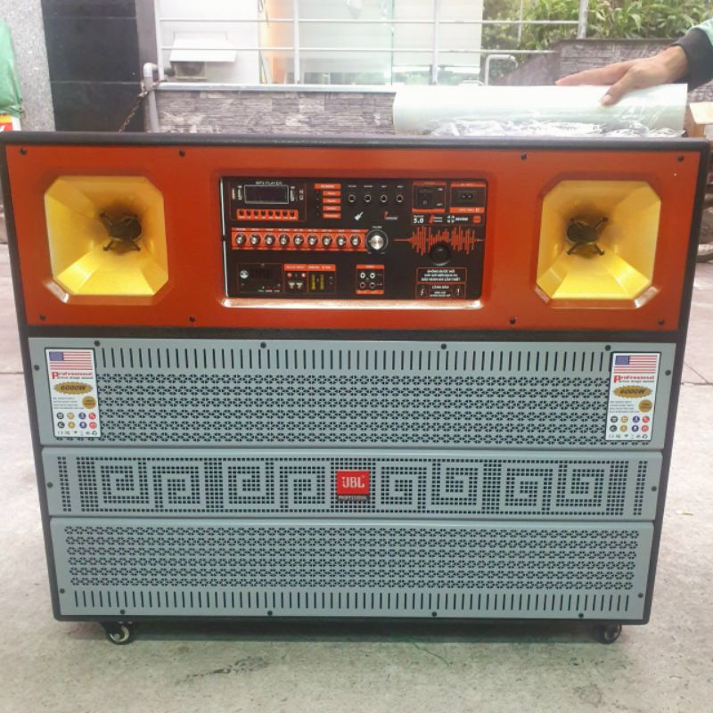 Loa kéo 4 tấc đôi công suất lớn