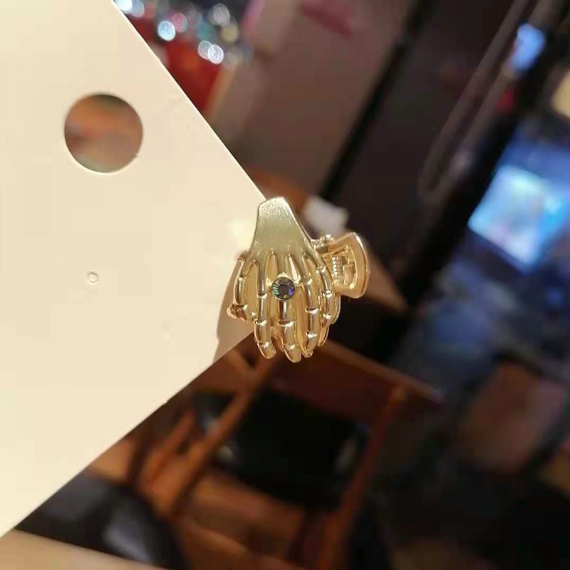 Kẹp Tóc Mini Màu Vàng Bằng Hợp Kim Phong Cách Hàn Quốc Thời Trang Mùa Hè Cho Nữ dreamdiary