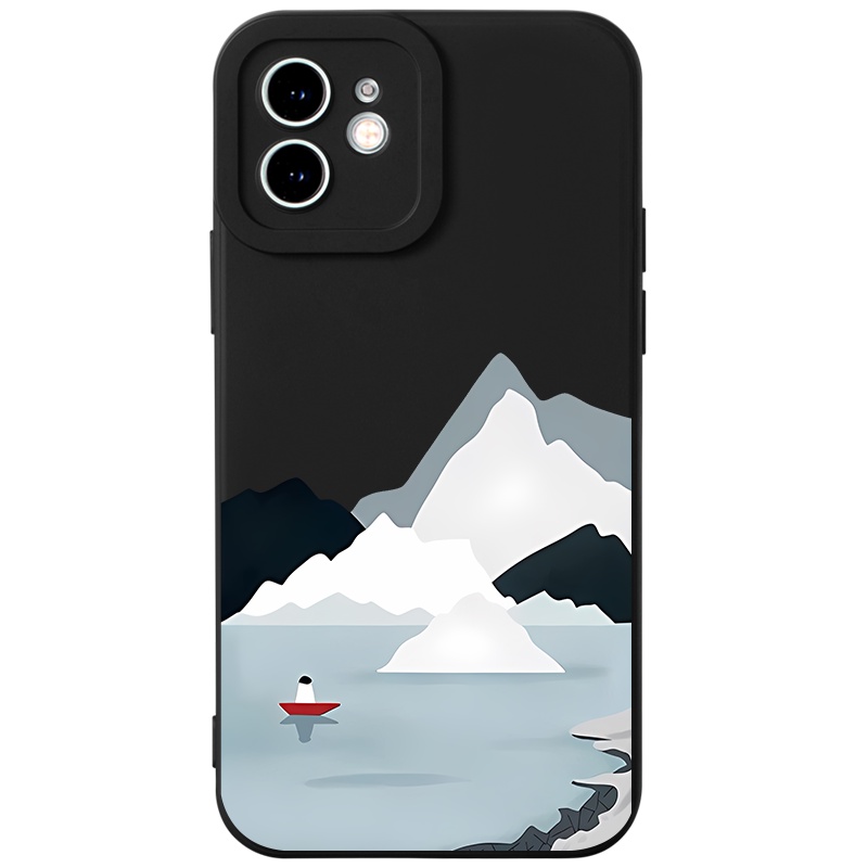 Ốp lưng JEERO mềm cặp đôi dễ thương đẹp độc lạ cho iphone 14 13 12 11 Pro Max SE 2020 X XR XS 8 7 6S 6 Plus