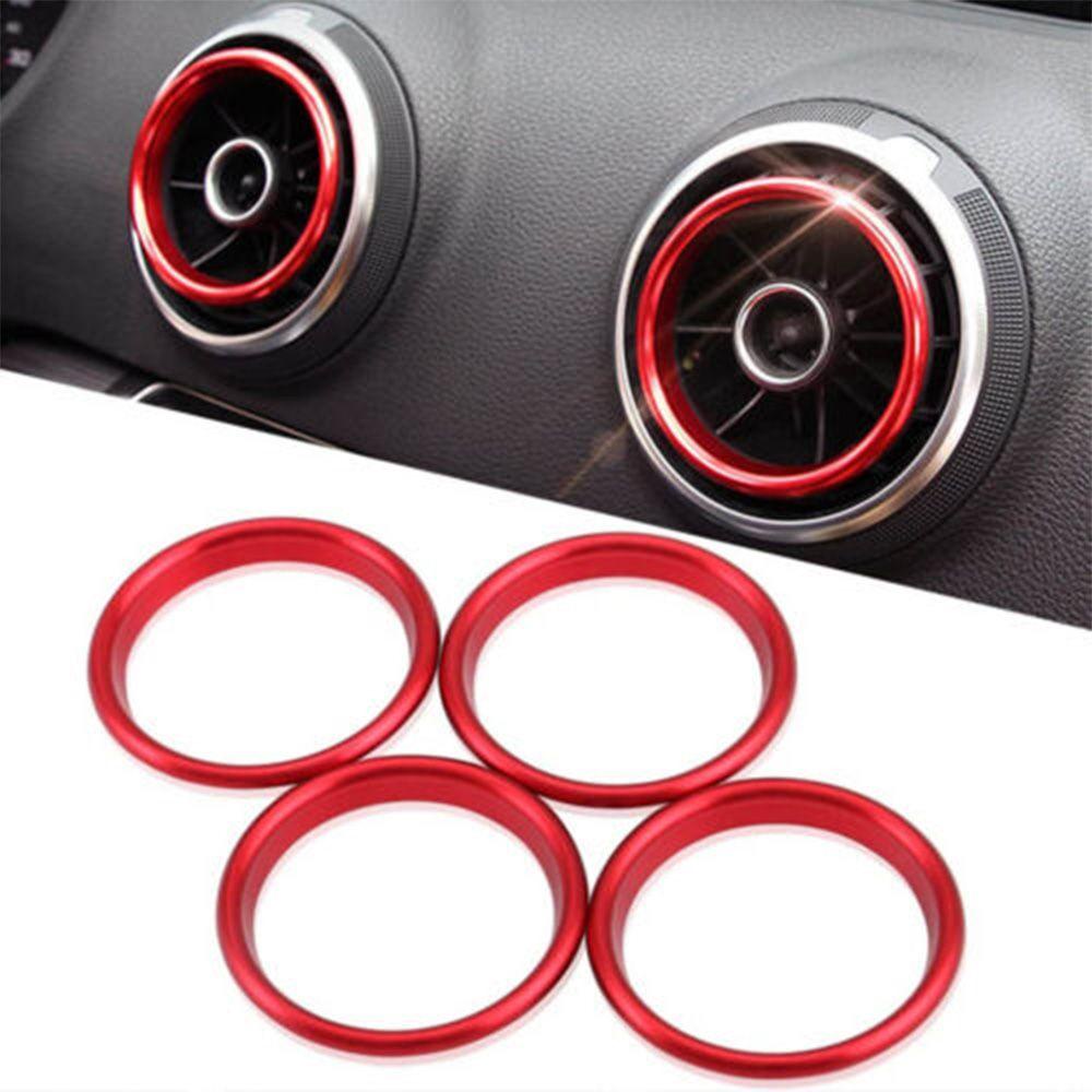 MYRONGVN Set 4 Vòng Đệm Ống Xả Khí Cho Xe Audi A3 S3 RS3 2013-2020