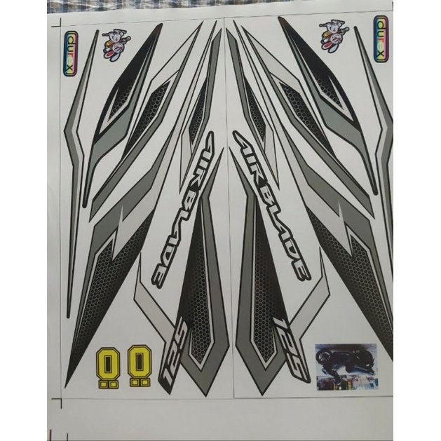 Tem rời dán xe ab 2018