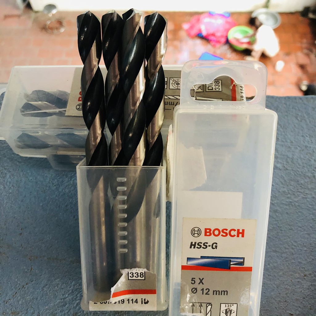 [ LOẠI TỐT ] Mũi Khoan Inox Khoan Sắt Bosch Xịn Chính Hãng 8-13mm -Loại Chuyên Dụng