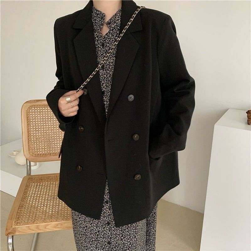 ORDER Áo Blazer Dáng Rộng Độn Vai Thời Trang LC Fashion Store