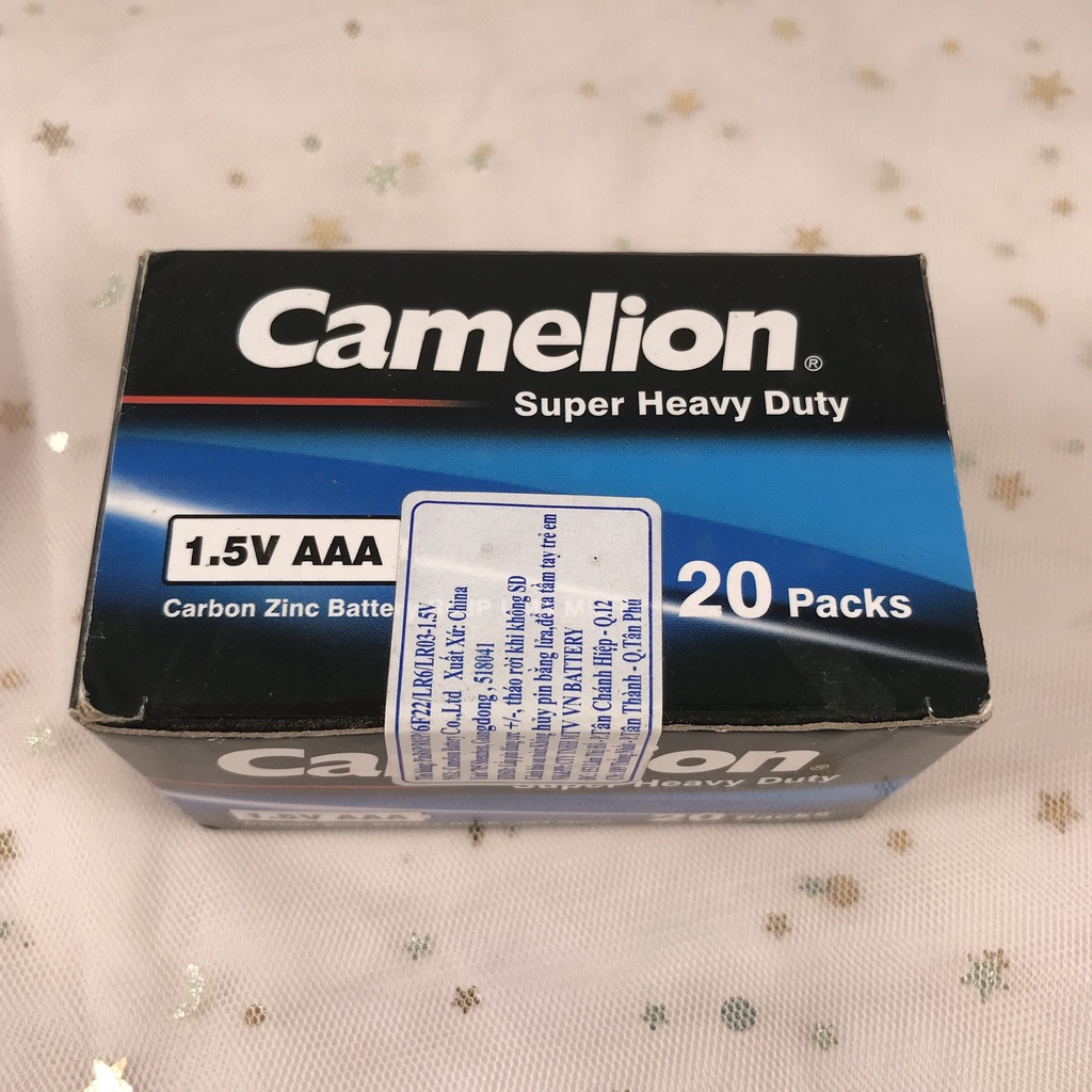 Pin tiểu AAA Camelion Super Heavy Duty NPP Tido88